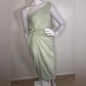 Free People At Leisure Modi Dress Mint Color Size XS.  G#92